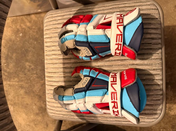 Maverik Showtime 2023 M6 Lacrosse Gloves (Used)