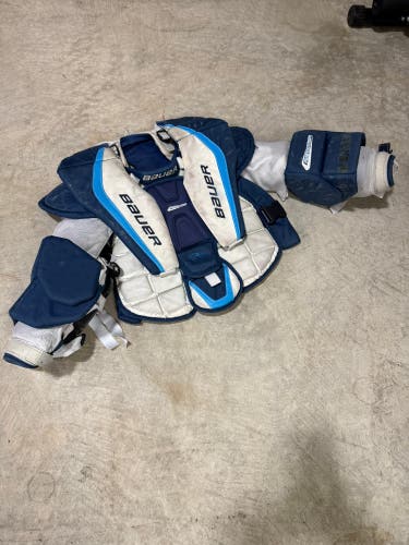 Large Bauer Reactor 7000 Goalie Chest Protector (Used)