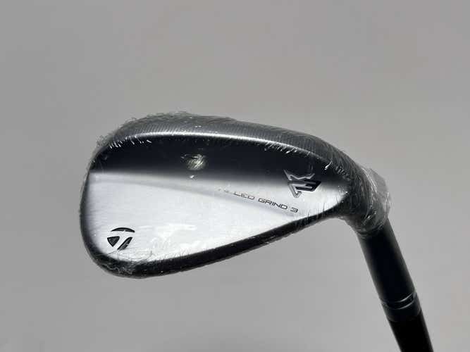 TaylorMade Milled Grind 3 Raw Chrome Wedge 56* 12 SB DG S200 Stiff RH NEW