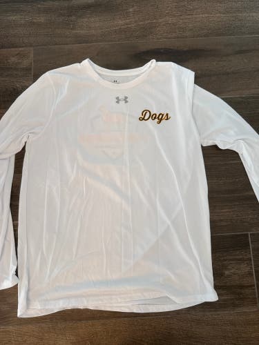 Mad Dog National Team Shooting Shirt White Medium Men's Under Armour (New)