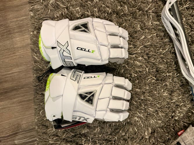STX Cell V Lacrosse Gloves (New)