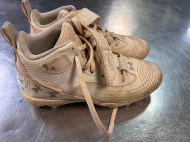 Used Under Armour BRYCE HARPER BB/SB Cleats White Junior 03.5 11868-S000069255
