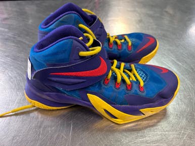 Used Nike Basketball Shoes Y Royal Blue Junior 04.5 11868-S000069243