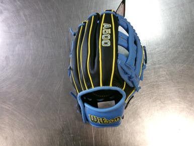 Used Wilson A500 BB/SB Glove RH Throw Black 10 1/2" 11868-S000069194