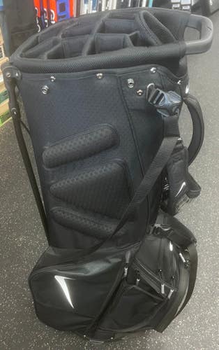 Used Nike AIR HYBRID Mens Stand Bag Black 11497-S000157568