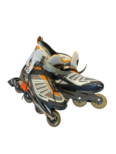 Used Rollerblade SKATES Senior Rec Fitness Skates Grey Senior 12 11682-S000131905