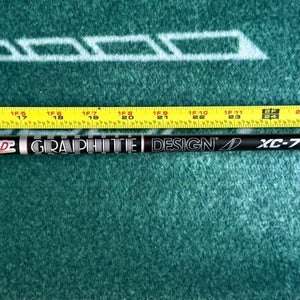 Tour AD XC 7x Shaft Extra Stiff Flex Graphite Shaft - Taylormade Adapter(Used)