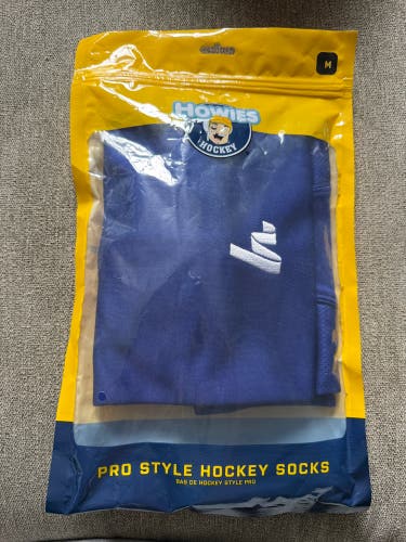 Howies Pro Style Socks - Royal - Med 24" (New)