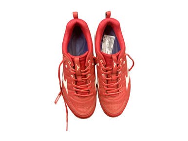 Used Mizuno BB/SB CLEAT BB/SB Cleats Red Youth 08.0 11846-S000104054