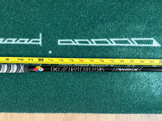 HZRDUS RDX Smoke Black 6.5 Fairway Shaft Extra Stiff Flex Graphite Shaft - Taylormade Adapter (Used)