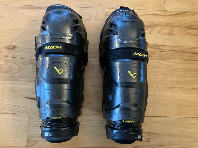 Intermediate Bauer Supreme Mach 13" Shin Pads (Used)