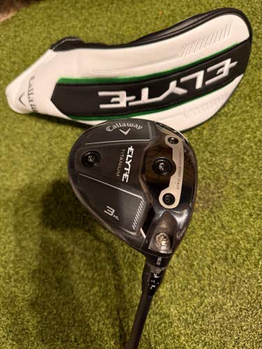 Callaway Elyte Ti 3 HL 16.5* Fairway Wood, Hzrdus RDX Smoke Regular Flex, RH
