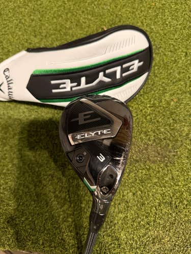Callaway Elyte 3 19* Hybrid, Denali Stiff Flex, RH