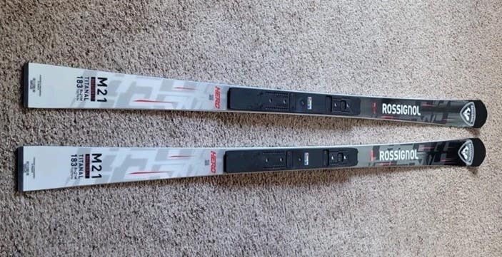 2026 Rossignol Hero Master LT Skis FLAT (NO bindings) 183cm NEW!