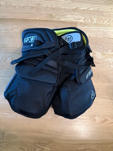 Intermediate Small/Medium Warrior Ritual X3 E+ Hockey Goalie Pants (New)