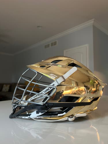 Chrome Gold Cascade S Helmet (Used)