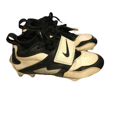 Used Nike Diamond Turf 93 TD Adult Football Cleats White Senior 9 11730-S000071293