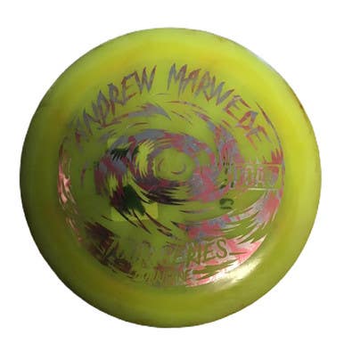 Used DGA HURRICANE Disc Golf Driver Yellow 11730-S000071301