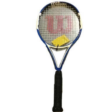 Used Wilson N FURY HYBRID Adult Tennis Racquet Royal Blue 4 1/2" 11730-S000071088