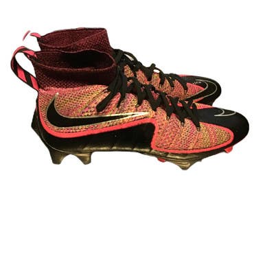 Used Nike FQ0235-002 Adult FB Cleats Pink Senior 10.5 11730-S000071092