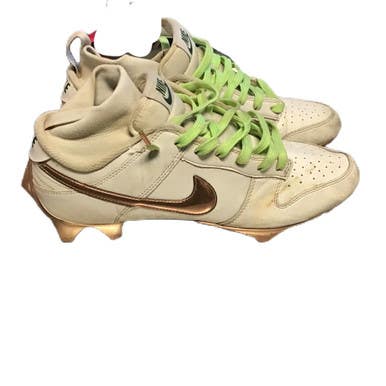 Used Nike FN6721-100 Adult FB Cleats White Senior 9.5 11730-S000071107