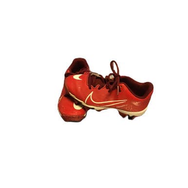 Used Nike CZ5919-616 BB/SB Cleats Red Youth 13.0 11730-S000071194