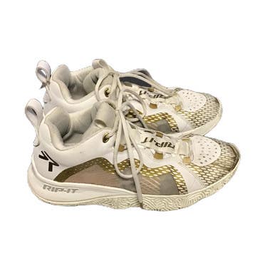 Used RIP-IT Volleyball Shoes Adult White Senior 10 11730-S000071285