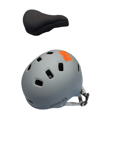 Used Skateboard Helmet Grey LG 11682-S000131709