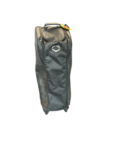 Used Evoshield CATCHERS BAG BB/SB Player Wheeled Bag Black 11682-S000131769