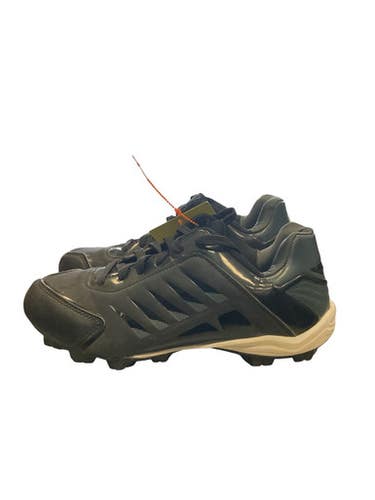 Used Athletic Works BASEBALL BB/SB Cleats Black Junior 04 11859-S000030738