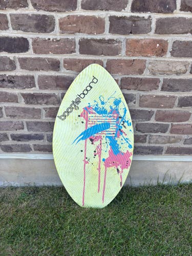Skimboard: Morey Wham-0 Boogie Board 35.5 Wood Laminated Foam Top Skimboard