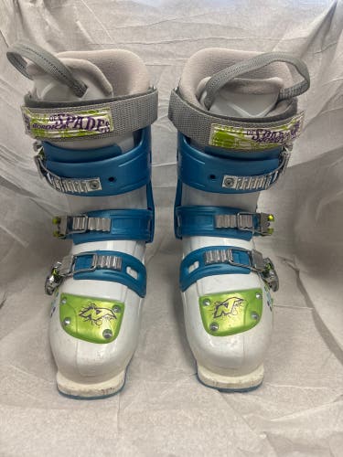 Mondo 24.5 Kid's Nordica Ace of Spades All Mountain Ski Boots (Used)
