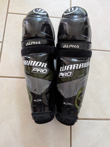 Junior Warrior Alpha Pro 13" Shin Pads (Used)