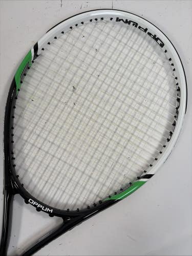 Oppum Speed BW-838 Powerline Tennis Racket, 27" w/ cover