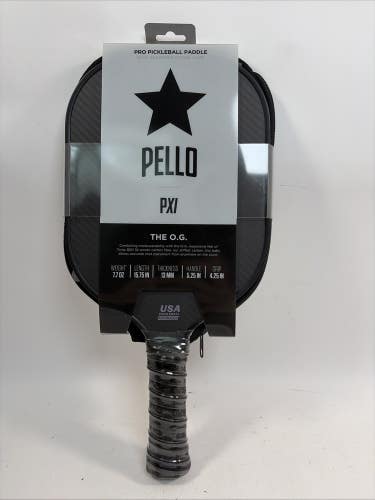 Pello PXI 3K Carbon Fiber Pickleball Paddle, w/ Cover
