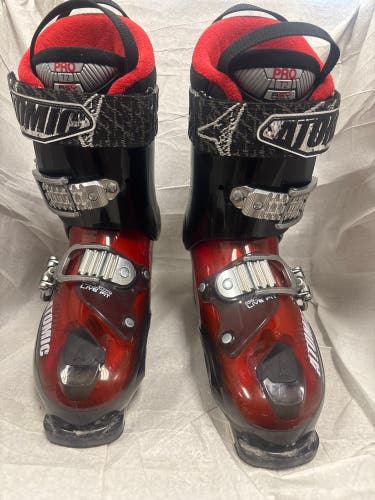 Mondo 26.5 Men's Atomic Live Fit All Mountain Ski Boots Soft Flex (Used)