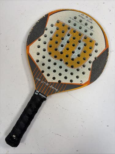 Wilson Killer Grit Platform Tennis Paddle, 360 grams, 4 1/4" grip