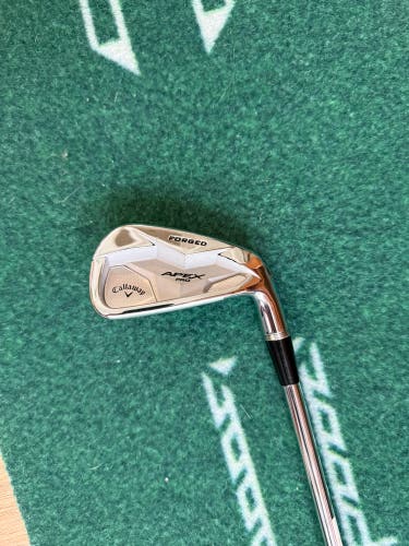 FITTING CLUB Callaway Apex Pro 19 7 Iron Right Handed Extra Stiff Flex Steel Shaft (Used)