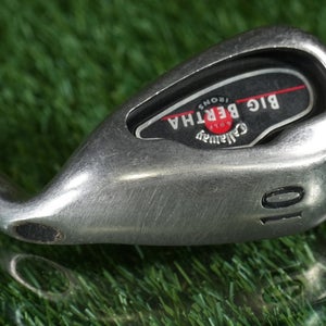 Callaway Big Bertha PW / GAP Wedge 10 Callaway Uniflex Flex Steel Shaft RH