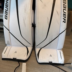 Large Bauer Prodigy Goalie Leg Pads (Used)