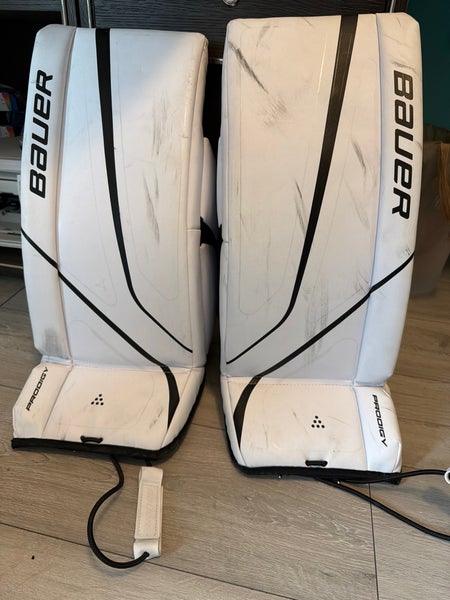 Large Bauer Prodigy Goalie Leg Pads (Used)