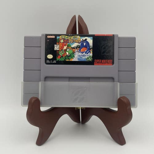Super Mario World 2: Yoshi's Island (Super Nintendo SNES, 1995) Authentic