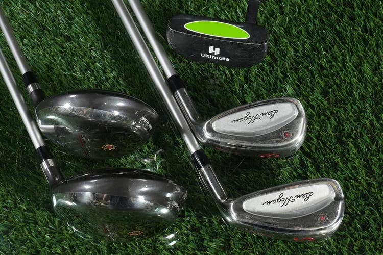 Ben Hogan Jr. + Golf Starter Set 5 Clubs Kids Youth RH Fits Kids 57"- 60" Tall
