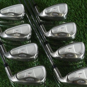 TaylorMade rac OS Irons Set 4-PW + A 90g Ultralight Regular Flex Steel RH