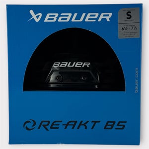 Pro Stock New Small Bauer Re-Akt 85 Pro Black Hockey Helmet