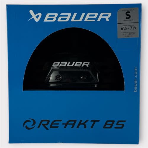 Pro Stock New Small Bauer Re-Akt 85 Pro Black Hockey Helmet