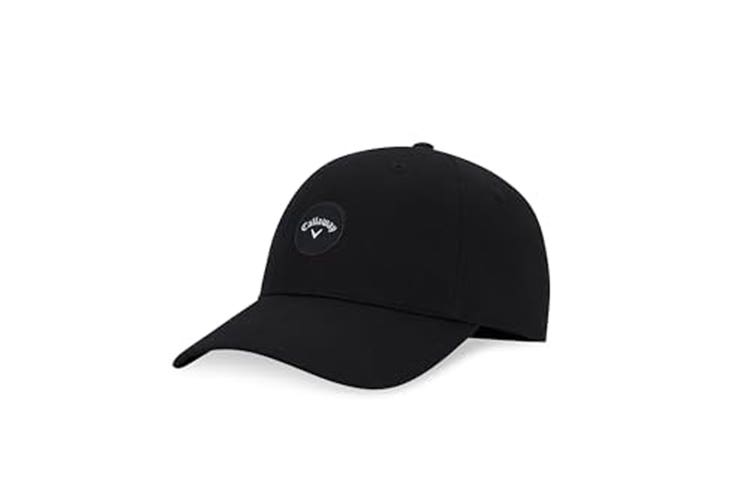 NEW 2025 Callaway Heritage Twill Black Adjustable Golf Hat/Cap