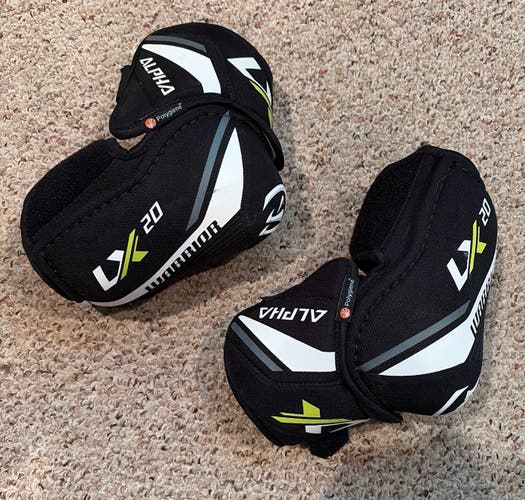 Senior Medium Warrior Alpha LX 20 Elbow Pads (Used)