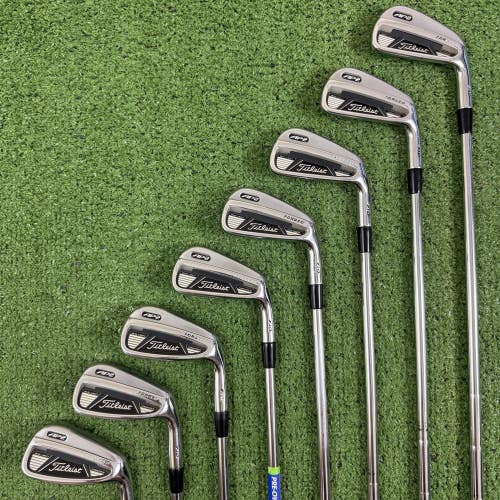 Titleist AP2 710 Iron Set 3-PW Dynamic Gold S300 Stiff Flex Steel Right Handed
