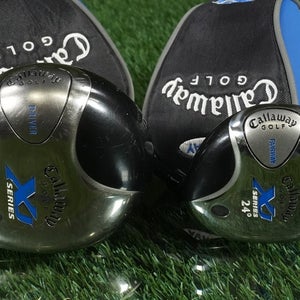 Callaway XJSeries Driver + Wood Set 24 45g J-Reg RH, Kids 53"-60" Tall +Covers
